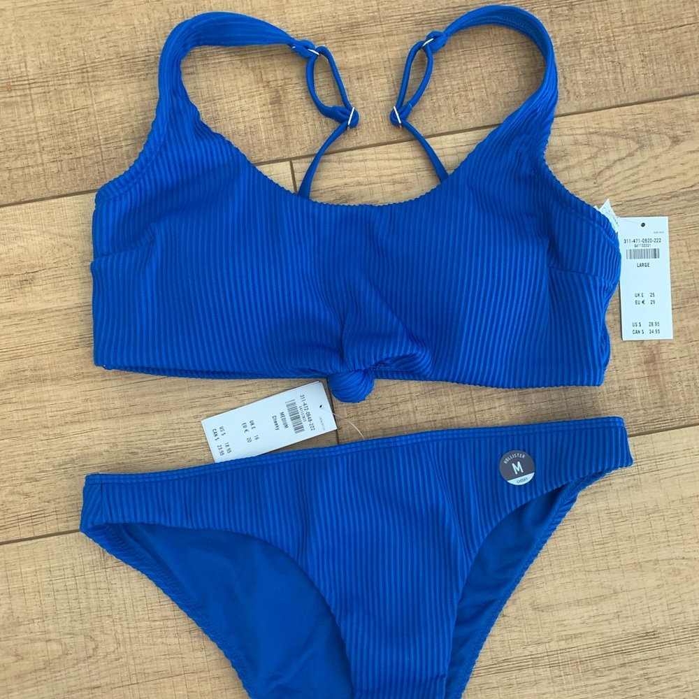 Hollister Blue Bikini (w/tags)